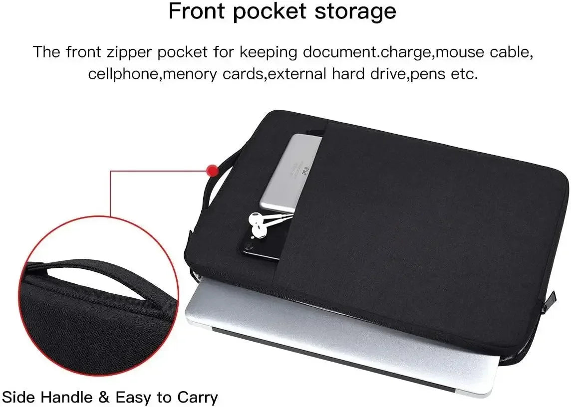 Waterproof Handbag Case Cover Sleeve for Apple iPad Pro 13 12.9, iPad Pro 11, iPad Air 13 11 5 4 3 Models Bags Pocket Pouch