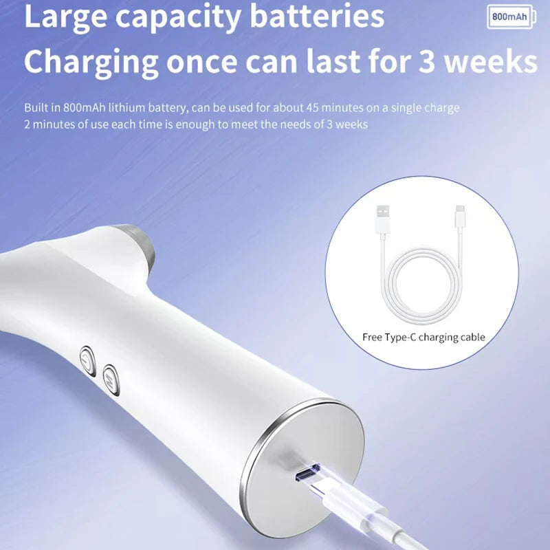 Intelligent Constant Temperature Ear Dryer 3 Speed Blower Levels for Ear Canal Drying and Care with 3 Types of Ear Tips