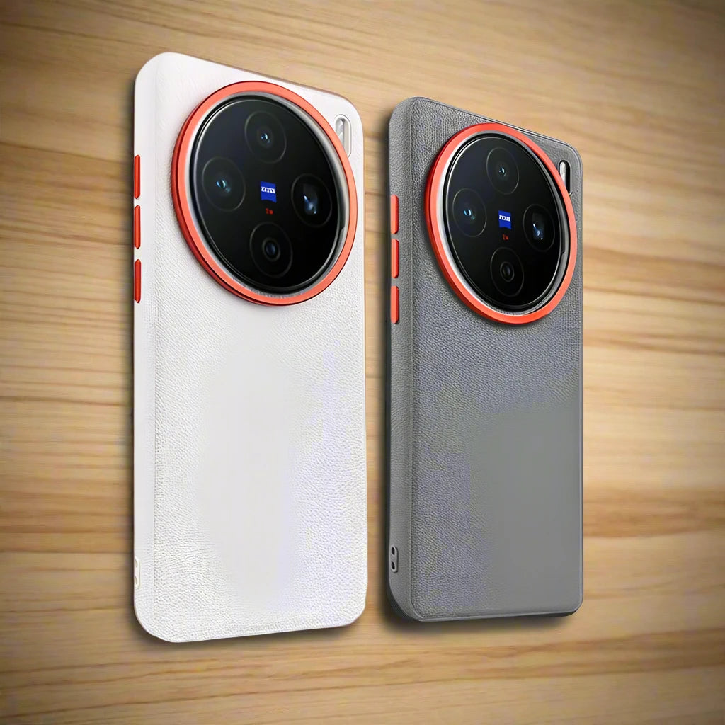 Luxury Leather Phone Case for Vivo X200 Pro Mini X100 Ultra X100s Pro Protective Cover