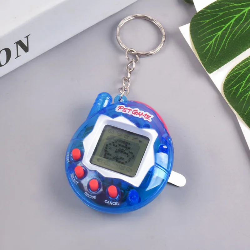 Transparent Electronic Tamagotchi 168 Pets In 1 Virtual Nostalgic Cyber Digital Fun Toys Play