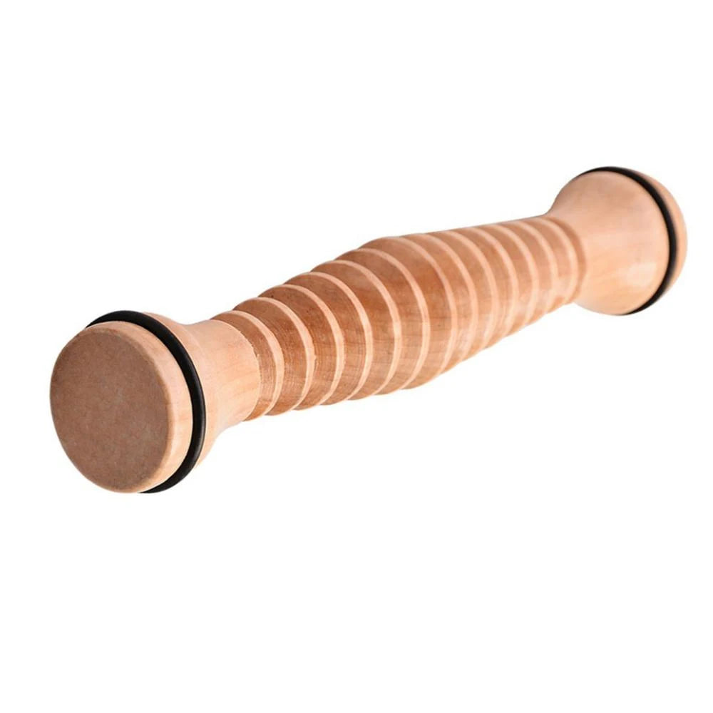 Acupressure Wooden Foot Massager Roller for Relieving Plantar Fasciitis, Foot Arch Pain, Myofascial Pain Syndrome