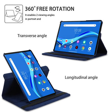 Luxury Leather Rotating Case for Huawei MatePad Air 11.5 SE 10.4 T10 T10S and MediaPad M5 Lite 10.1 Tablet Protective Cover