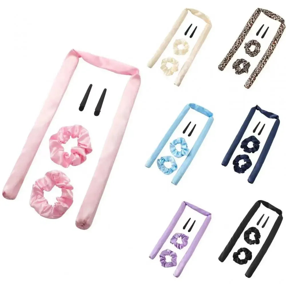 Hair Styling Foam No Heat Sleeping Curling Iron Hairdressing Big Wave Curling Iron Lazy Curl Wave Styler DIY Tools