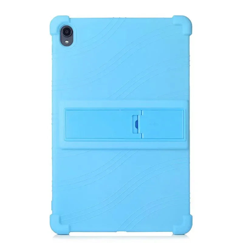 Durable Soft Silicone Case for Nokia T21 T20 T10 Tablets with Kickstand Kids Shockproof Protector Cover