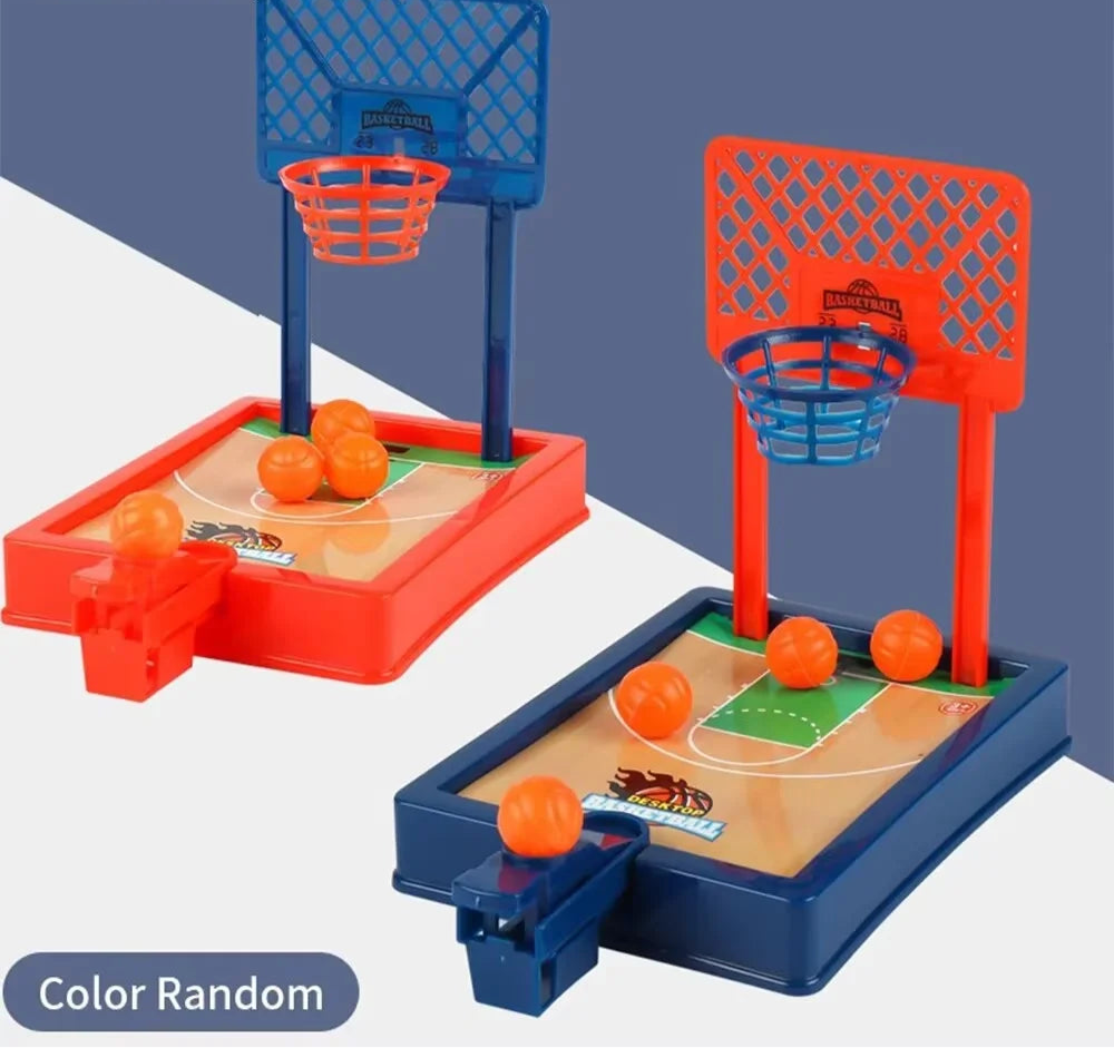 Desktop Mini Basketball Shooting Game Portable Travel Office Suitable for Indoor or Outdoor Use Fun Toys
