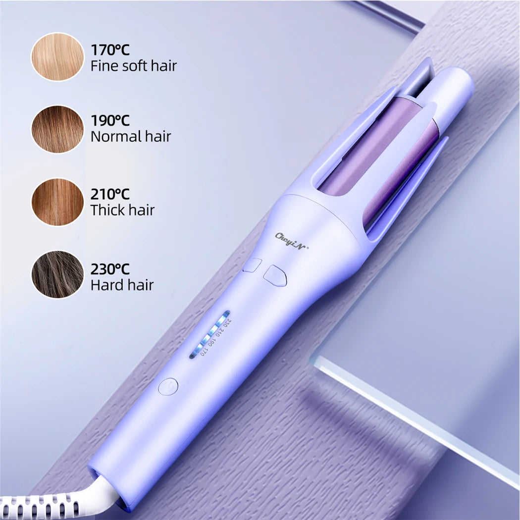 Automatic 32mm Professional Auto Rotating Ceramic Hair Curler Roller Curling Iron Wand Hair Waver