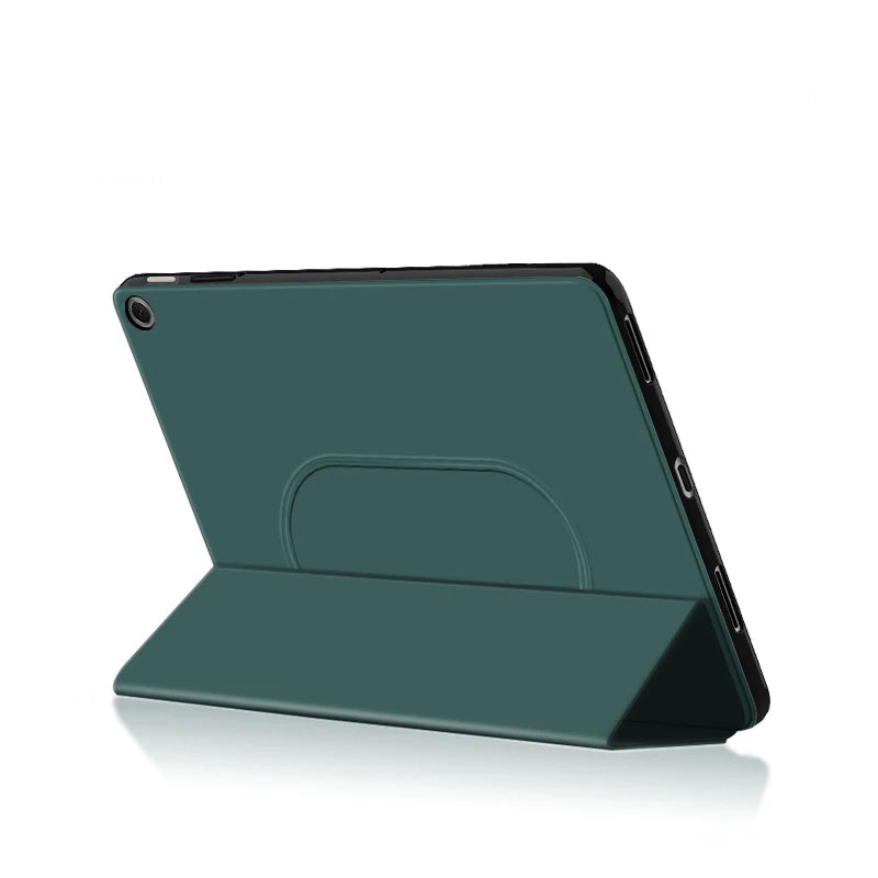 Protective TPU Leather Shell Case for Google Pixel Tablet 11 inch Shockproof Smart Cover Compatible with Charging Speaker Base