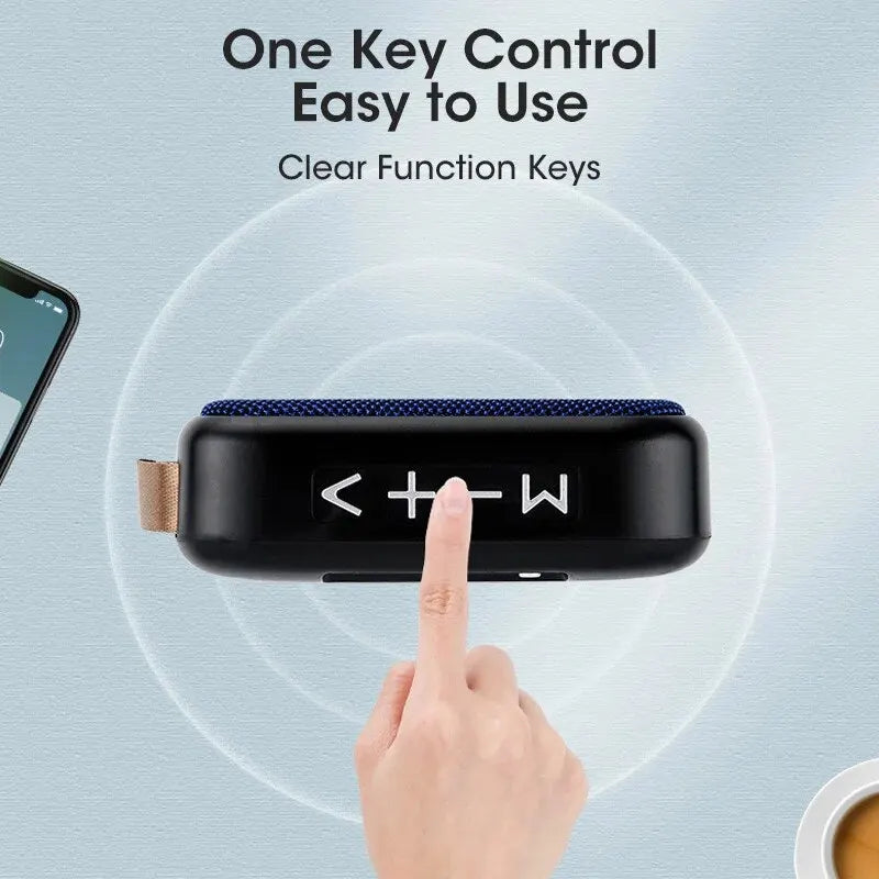 Great Sound Quality HIFI Wireless Bluetooth Speaker for Home and Outdoors Portable Subwoofer Mini Speaker