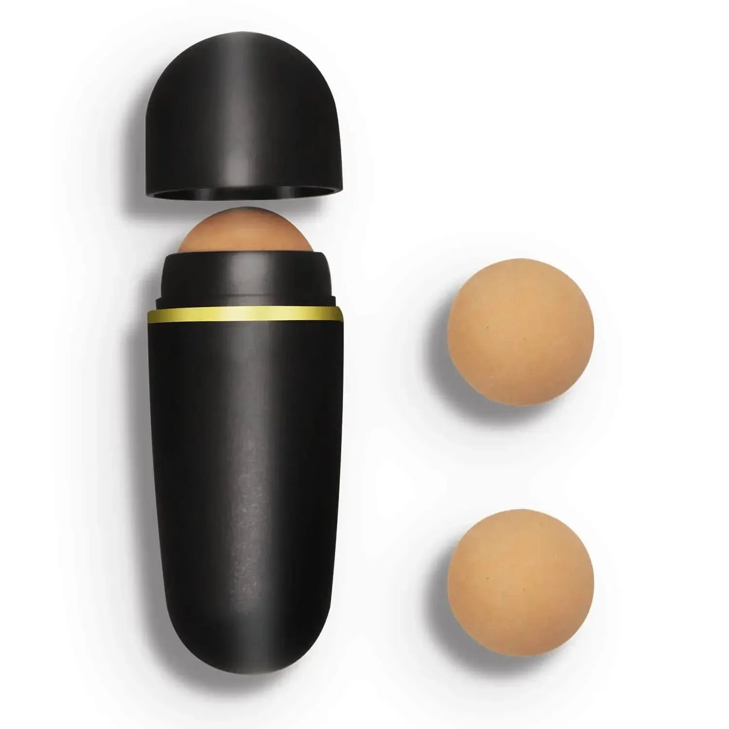 Oil Absorbing Face Massage Roller Natural Volcanic Stone Body Stick Makeup Face Skin Care Tool Facial Pores Cleaning Oil Roller