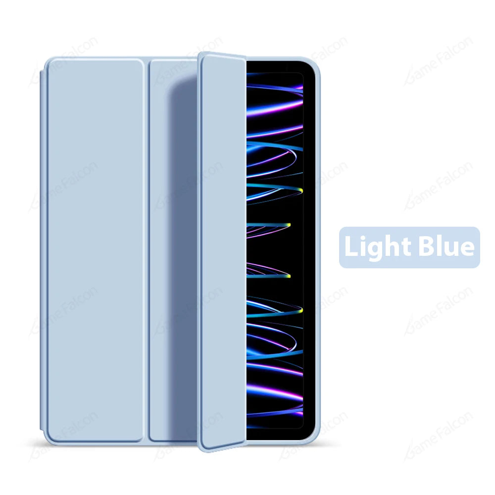 Durable Silicone Case for Apple iPad Pro 13 12.9, iPad Pro 11, iPad Air 13 11 6 5 4 3 and iPad Mini 6 5 4 Tablet Protective Cover