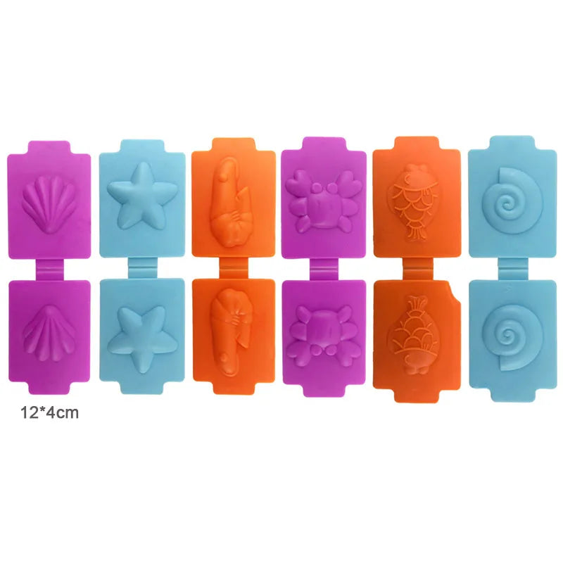 Children DIY Play Dough Plasticine Mold Modeling Clay Accessories Tool Kit Plastic Set Knife Molds Kids Educational Toys