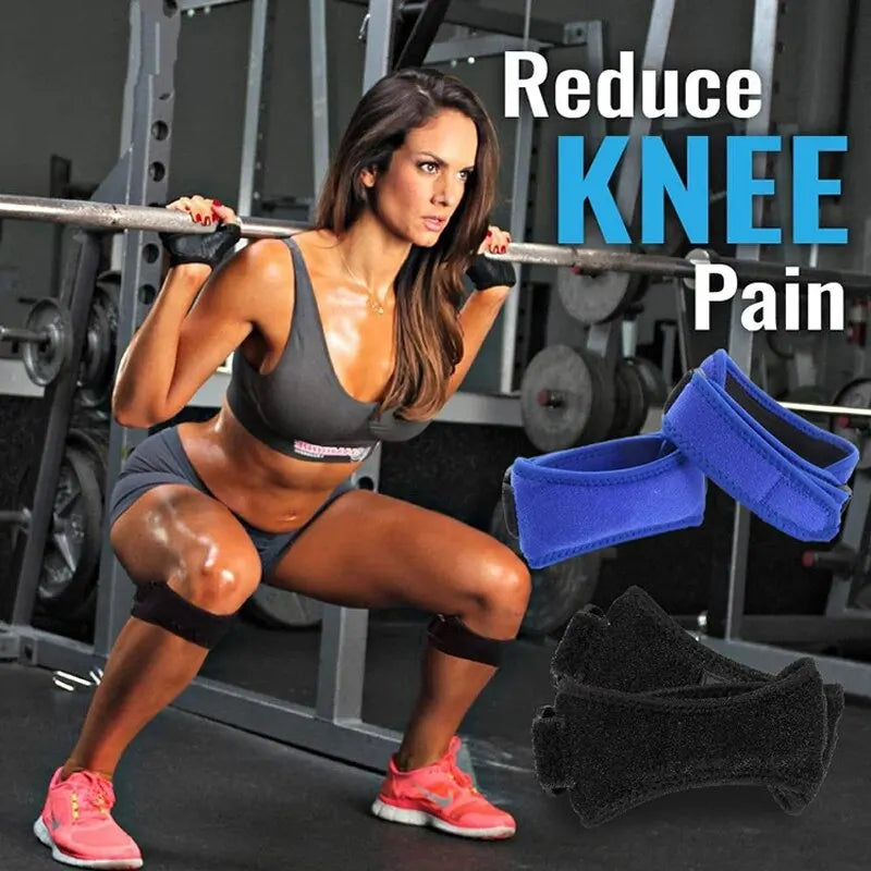 Adjustable Knee Strap Patellar Tendon Brace Pressurized Protector Support Slider Pad Rodilla Guard Tennis Running