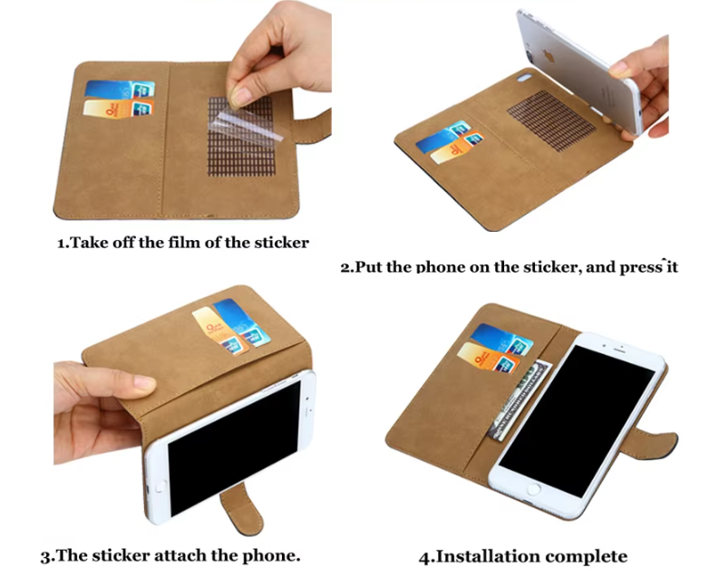 Stylish Leather Magnetic Closure Phone Case for Panasonic Ray 530 600 Z1 X1 Y P85 P90 P95 P100 P101 Nxt Pro Card Slot Protective Cover