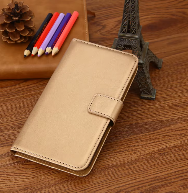 Stylish Leather Magnetic Closure Phone Case for Panasonic Ray 530 600 Z1 X1 Y P85 P90 P95 P100 P101 Nxt Pro Card Slot Protective Cover