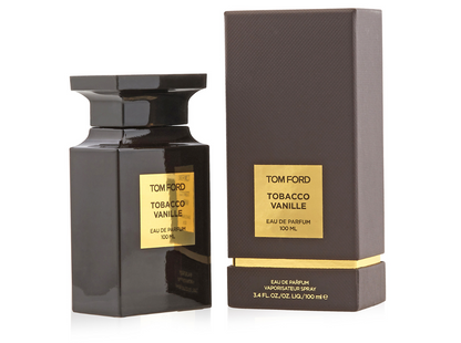 Tom Ford Tobacco Vanille Eau de Parfum Spray 3.4 oz / 100ml – Luxury Warm Spicy Vanilla Unisex Fragrance