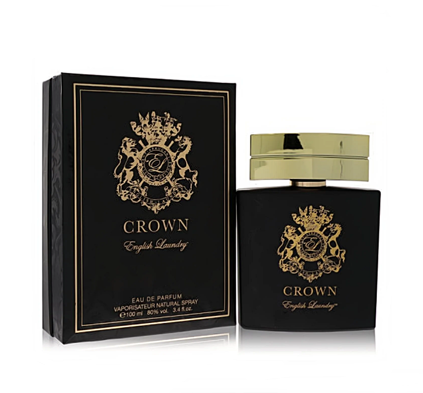 English Laundry Crown Eau de Parfum Spray 3.4 oz / 100ml - Premium Citrus Woody Men's Fragrance