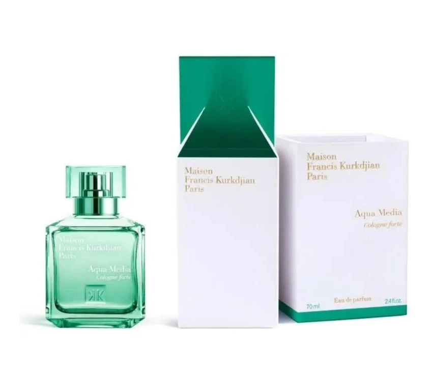 Maison Francis Kurkdjian Aqua Media Cologne forte Eau de Parfum 2.4 Fl Oz / 70ml - Premium Citrus Woody Musky Unisex Fragrance