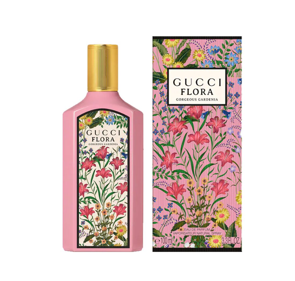 Gucci Flora Gorgeous Gardenia Eau de Parfum for Women 3.3 oz / 100ml - Floral Fruity Premium Perfume