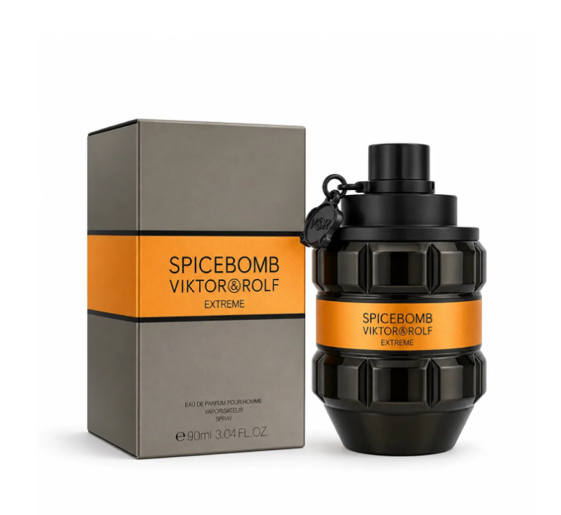 Viktor & Rolf Spicebomb Extreme Eau de Parfum Spray 3.04 oz / 90ml - Premium Woody Spicy Smoky Men's Fragrance