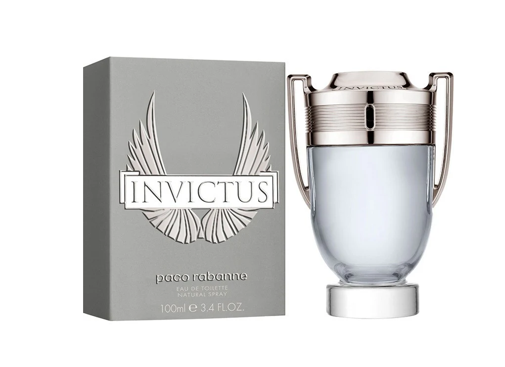 Paco Rabanne Invictus Eau De Toilette for Men 3.4 oz / 100ml - Exquisite Marine Woody Cologne