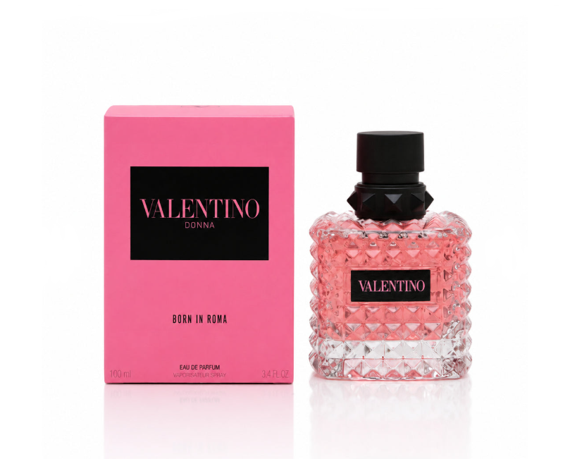 Valentino Donna Born In Roma Eau de Parfum Spray for Women 3.4 oz / 100ml - Lovely Floral Woody Perfume