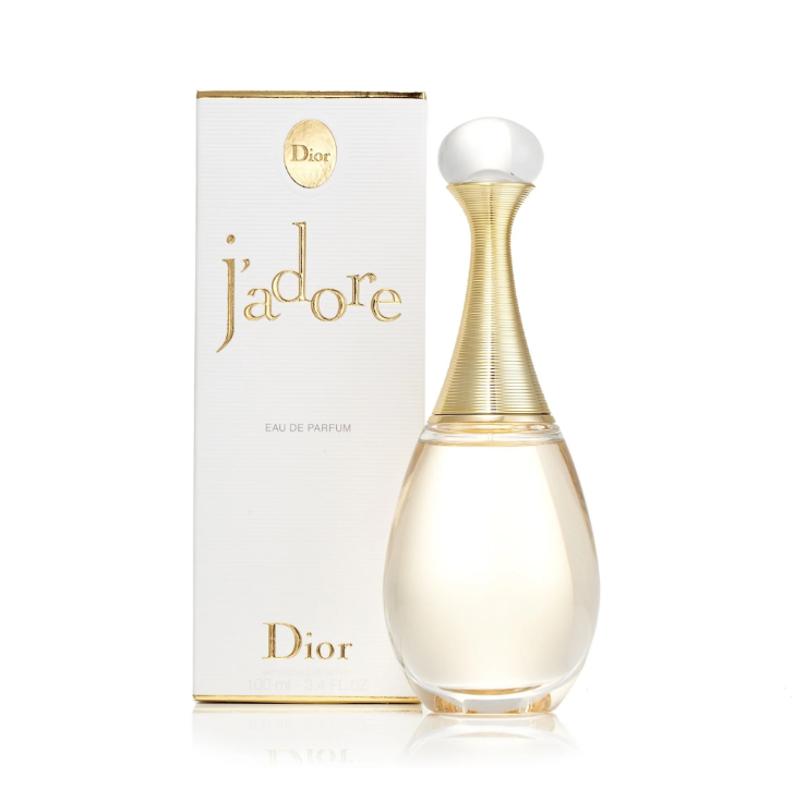 Christian Dior J'adore Eau de Parfum Spray for Women 3.4 oz / 100ml – Iconic Floral Fragrance