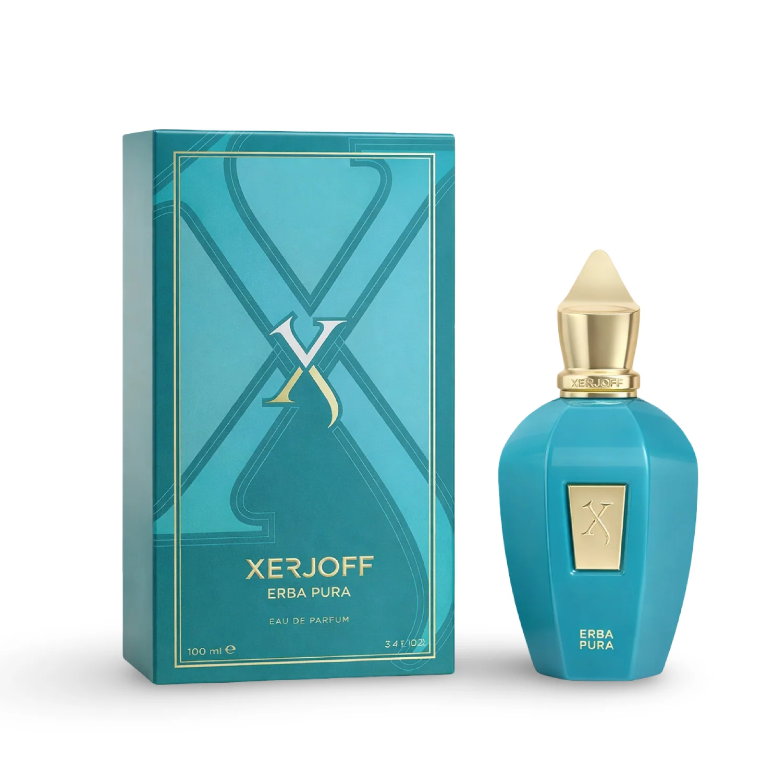 Xerjoff Erba Pura Eau de Parfum 3.4 Fl Oz / 100ml - Exquisite Citrus Musky Unisex Fragrance