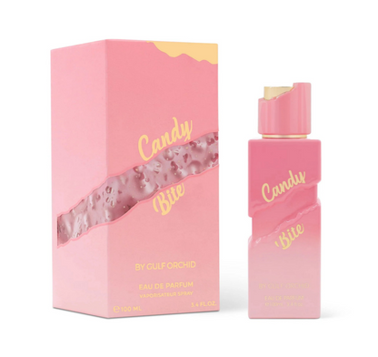 Gulf Orchid Candy Bite Eau de Parfum 3.4 Fl Oz / 100ml - Lovely Fruity Floral Unisex Fragrance