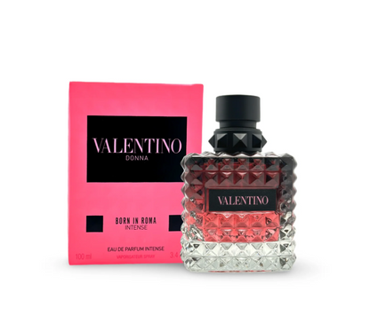 Valentino Donna Born In Roma Intense Eau de Parfum for Women 3.4 oz / 100ml - Luxury Floral Amber Perfume