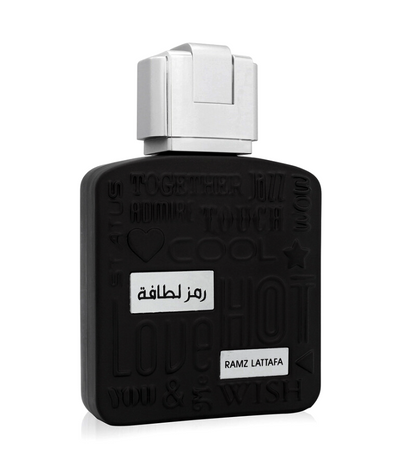 Ramz Lattafa Silver by Lattafa Eau de Parfum 3.4 Fl Oz / 100ml - Exquisite Fresh Aromatic Unisex Fragrance