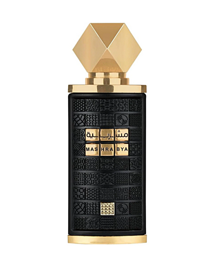 Lattafa Mashrabya Eau de Parfum 3.4 Fl Oz / 100ml - Exquisite Sweet Spicy Smoky Unisex Fragrance