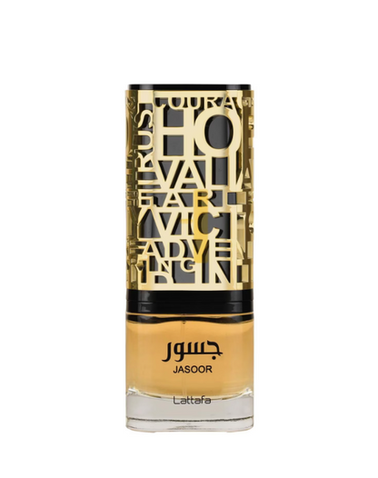 Lattafa Jasoor Eau de Parfum 3.4 Fl Oz / 100ml - Lively Aromatic Spicy Woody Leather Unisex Fragrance (Copy)
