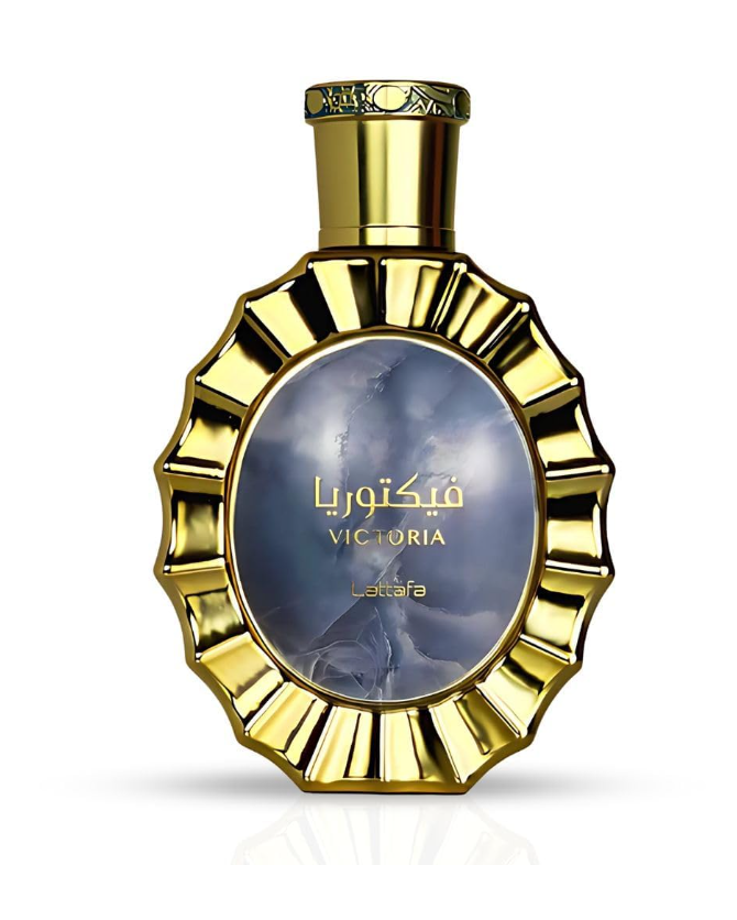 Lattafa Victoria Eau de Parfum 3.4 Fl Oz / 100ml - Premium Citrus Creamy Floral Unisex Fragrance
