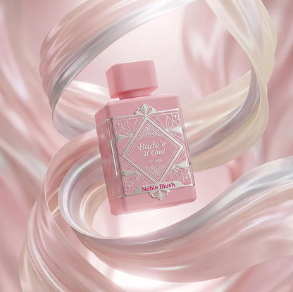 Lattafa Bade’e Al Oud Noble Blush Eau de Parfum for Women 3.4oz / 100ml - Deluxe Creamy Sweet Floral Perfume