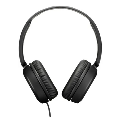 JVC Powerful Sound On Ear Headphones with Built in Microphone (BB)