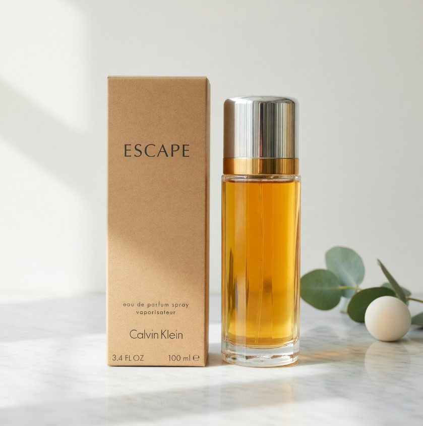 Calvin Klein Escape Eau de Parfum for Women 3.4oz / 100ml - Premium Fruity Floral Perfume