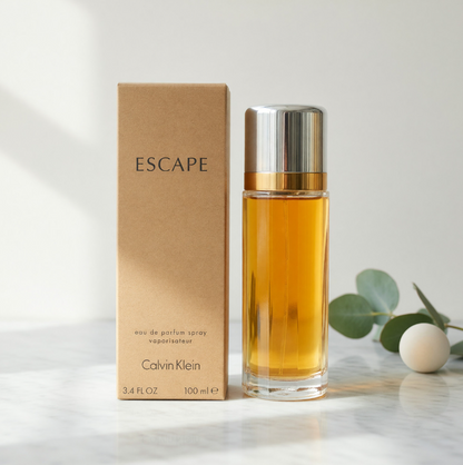 Calvin Klein Escape Eau de Parfum for Women 3.4oz / 100ml - Premium Fruity Floral Perfume