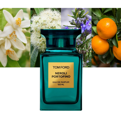 Tom Ford Neroli Portofino Eau de Parfum Spray 3.4 oz / 100ml – Unisex Fresh Citrus Floral Luxury Fragrance