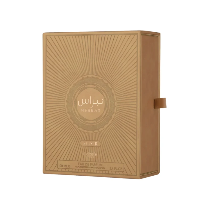 Lattafa Pride Nebras Elixir Eau de Parfum 3.4 Fl Oz / 100ml - Lovely Sweet Musky Unisex Fragrance