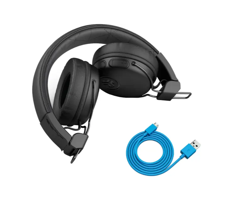 JLab Studio Wireless On-Ear Bluetooth Headphones with Mic (BB)