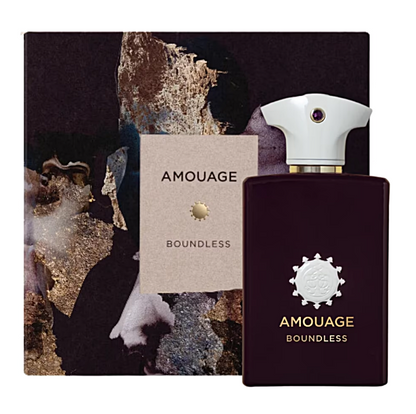 Amouage Boundless  – Luxury Woody Spicy Fragrance for Men & Women Eau de Parfum 100ml (3.3 fl oz)