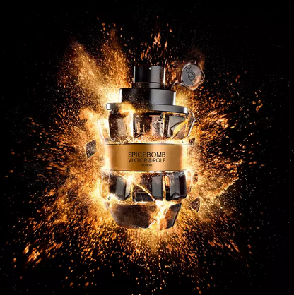 Viktor & Rolf Spicebomb Extreme Eau de Parfum Spray 3.04 oz / 90ml - Premium Woody Spicy Smoky Men's Fragrance