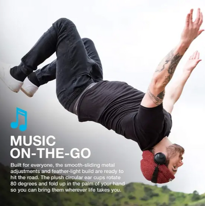 JLab Studio Wireless On-Ear Bluetooth Headphones with Mic (BB)