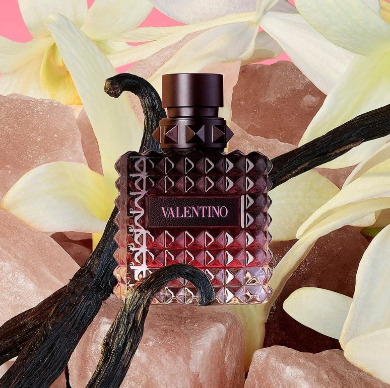 Valentino Donna Born In Roma Intense Eau de Parfum for Women 3.4 oz / 100ml - Luxury Floral Amber Perfume