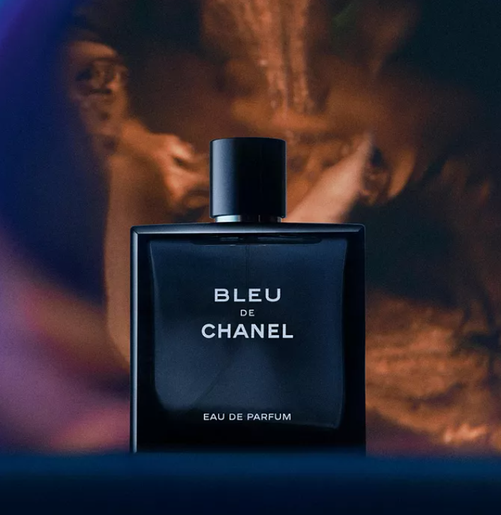 Bleu de CHANEL Paris Eau de Parfum for Men 3.4 oz / 100ml - Luxury Citrus Woody Fragrance Perfume