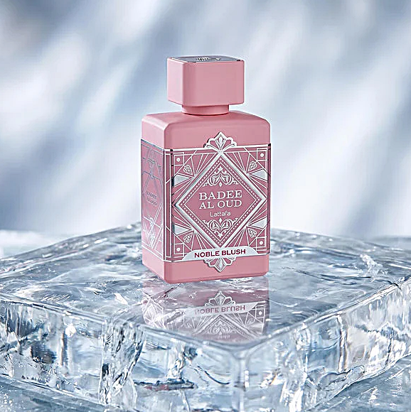 Lattafa Bade’e Al Oud Noble Blush Eau de Parfum for Women 3.4oz / 100ml - Deluxe Creamy Sweet Floral Perfume