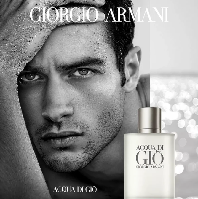 Giorgio Armani Acqua Di Gio Eau De Toilette for Men 3.4 oz / 100ml - Fresh Aquatic Citrus Woody Fragrance Cologne