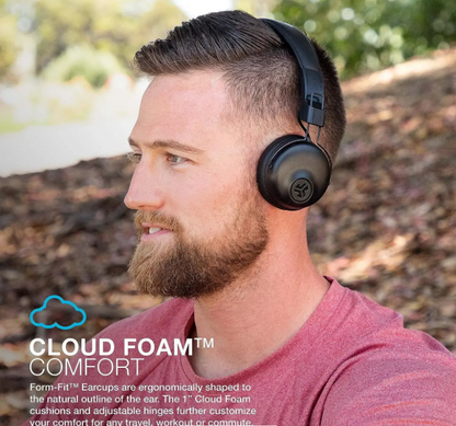 JLab Studio Wireless On-Ear Bluetooth Headphones with Mic (BB)