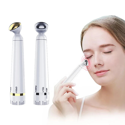 Portable Electric Vibration Eye Massager Pen for Removing Dark Circle, Puffiness, Eye Bags Skin Care Beauty Device