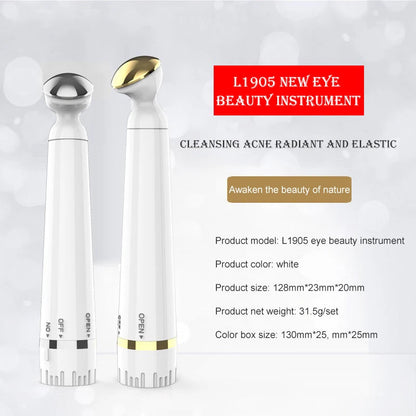 Portable Electric Vibration Eye Massager Pen for Removing Dark Circle, Puffiness, Eye Bags Skin Care Beauty Device